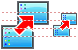 Data trans- mission icons