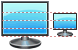 LCD monitor icons