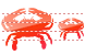 Crab icons