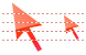 Cursor arrow icons