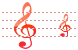 Music notation icons