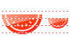 Watermelon piece icons