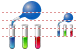 Chemical analysis icons