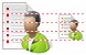 Client list icons