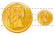 Coin icons
