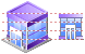 Commercial building icons