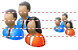 Customer group icons