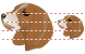 Dog head icons