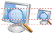 Find on computer icons