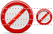 Forbidden icons