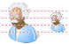 Mad scientist icons