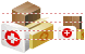 Medical store icons