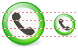 Phone number icons