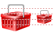 Product basket icons