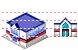 Retail shop icons
