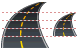 Road icons