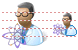 Scientist icons