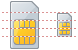 SIM card icons
