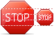Stop icons