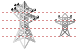 Tangent tower icons