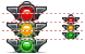 Traffic lights icons