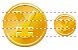 Yen coin icons