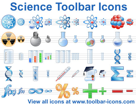 Windows 7 Science Toolbar Icon Set 2013.1 full