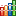 3d bar chart icon