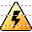 Electrical hazard icon