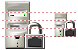 Computer lock icon