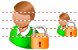 Locked user icons