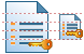 Secure list icons