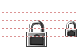 Small lock icons