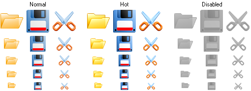 Software Toolbar Icons